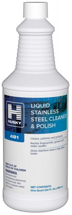 Husky 481 Liquid Stainless Steel Cleaner Polish