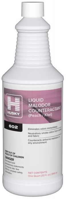 Husky 602 Liquid Malodor Counteractant Peach-Kiwi