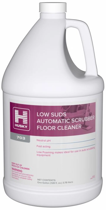 Husky 703 Low Suds Automatic Scrubber Floor Cleaner