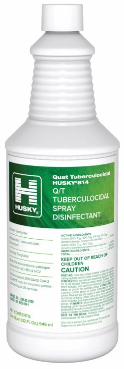 Husky 814 Q-T Tuberculocidal Spray Disinfectant Cleaner