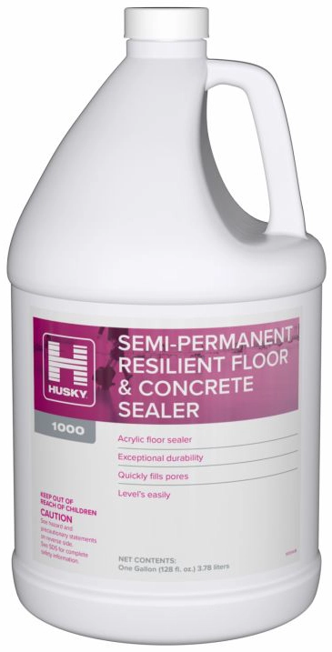 Husky 1000 Semi-Permanent Resilient Floor and Concrete Sealer