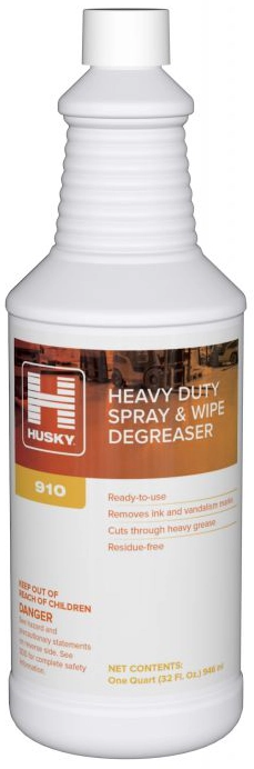 Husky 910 Heavy Duty Spray & Wipe Degreaser